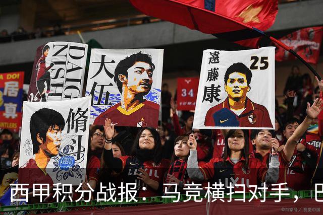 西甲积分战报：马竞横扫对手，巴萨狂胜7-2，塞维利亚险胜